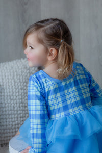 Winter Pastel Release Romper & Dress - Cornflower Blue