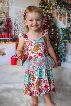 Load image into Gallery viewer, Gingerbread Tulle Dress