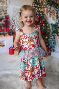 Gingerbread Tulle Dress