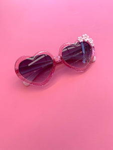 Love Heart Sunnies - Pink