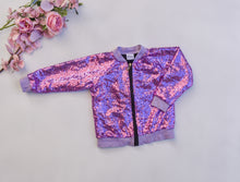 Load image into Gallery viewer, Lavender Sparkle Jacket