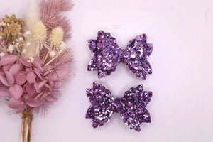 Wisteria Minis (Set of two) on clips